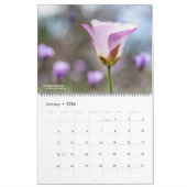Western Wildflowers 2026 Calendar カレンダー (1月 2026)