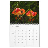 Western Wildflowers 2026 Calendar カレンダー (3月 2026)