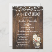 Western Winter We still do Wedding Anniversary 招待状 (正面)