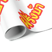 Westerner ♦熱狂する Farang Baタイ語♦ ラッピングペーパー (ロールコーナー)