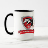 Westfieldの高等学校の懇親会のコーヒー・マグ マグカップ (左)