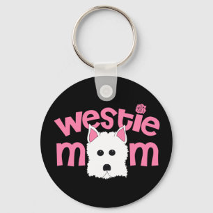 Westieのお母さん キーホルダー