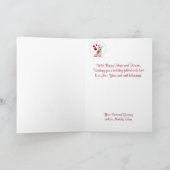 WestieのすばらしいクリスマスWishes2はそれを#2カスタマイズ シーズンカード (内部)