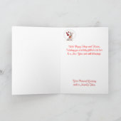 WestieのすばらしいクリスマスWishes3はそれを#2カスタマイズ シーズンカード (内部)