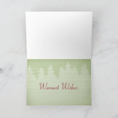 Westieのクリスマス シーズンカード (内部)