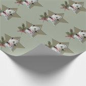 WESTIEのクリスマス ラッピングペーパー (角)