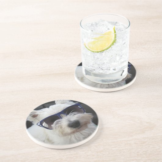 Westieのクールなコースター コースター (側面)