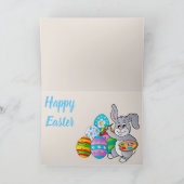 Westieのハッピーイースター2 シーズンカード (内部)