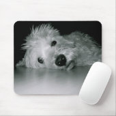 Westieのリラックス マウスパッド (マウス)