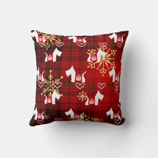 Westieの休日 クッション (裏面)