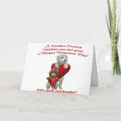 Westieの初恋のバレンタインデーの第2版 シーズンカード (裏面)