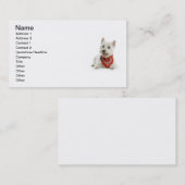 Westieの名刺 名刺 (正面/裏面)