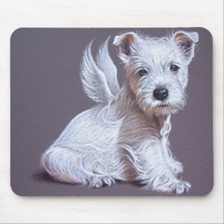 Westieの天使 マウスパッド