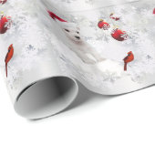 Westieの子犬のクリスマスのギフト用包装紙-版2 ラッピングペーパー (ロールコーナー)