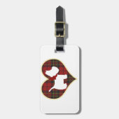 Westieの権利 ラゲッジタグ (正面縦)