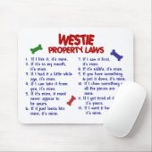 WESTIEの特性の法律2 マウスパッド (マウス)