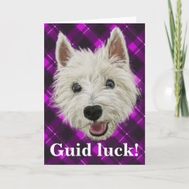Westieの知恵! Guidの運! サンキューカード