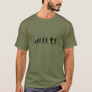 Westieの進化のTシャツ Tシャツ