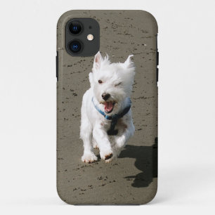 Westieの電話箱のまばたき iPhone 11 ケース