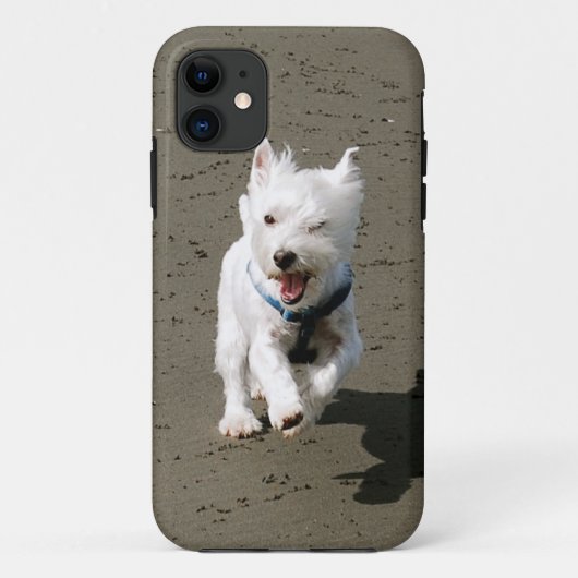Westieの電話箱のまばたき Case-Mate iPhoneケース (裏面)
