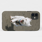 Westieの電話箱のまばたき Case-Mate iPhoneケース (裏面(横))