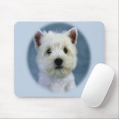 Westieのmousepad マウスパッド (マウス)