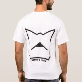 WestieはBestieです Tシャツ (裏面)