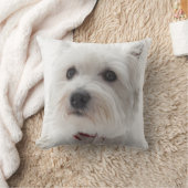 Westieテリアの子犬の飼い犬の装飾用クッションの家の装飾 クッション (ブランケット)