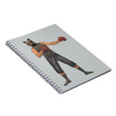 Westieヴィンテージのボクサー ノートブック (右側)