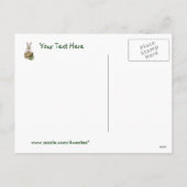 Westie卵- Traordinaryイースター--を望みます シーズンポストカード (裏面)