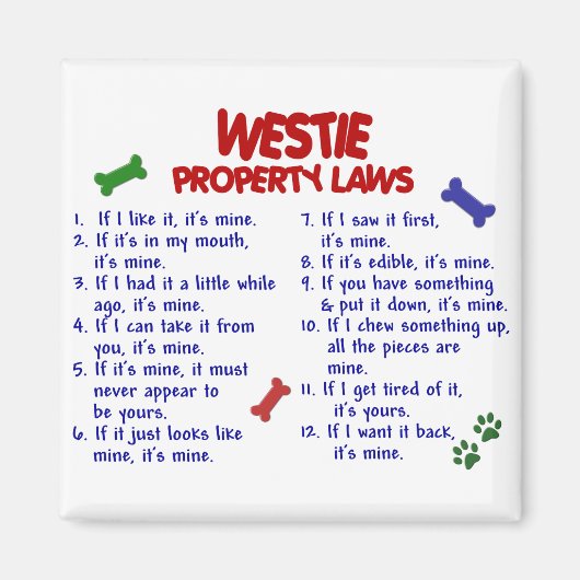 WESTIE財産法2 マグネット (正面)