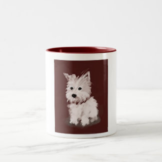Westie ツートーンマグカップ