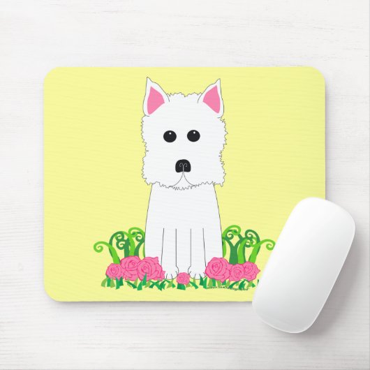 Westie マウスパッド (マウス)