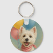 Westie Birthday キーホルダー (裏面)