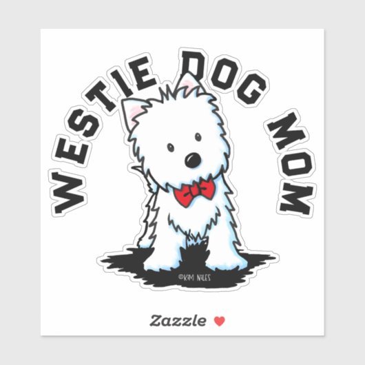 Westie Dog シール (シート)
