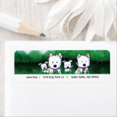 Westie Family  ラベル (インサイチュ)