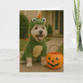Westie Halloween カード (正面)