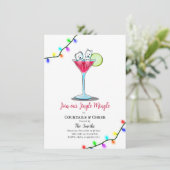 Westie Holiday Party Invitations  (スタンド正面)