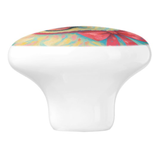 Westie Pull Knobs セラミックノブ (側面)