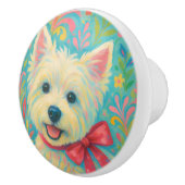 Westie Pull Knobs セラミックノブ (右)