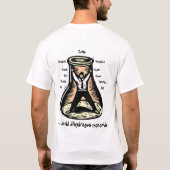 Westlakeの高等学校のChemクラブワイシャツ Tシャツ (裏面)