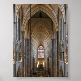Westminister abbey ポスター