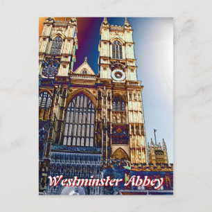 Westminister Abbey London UKポストカード ポストカード