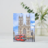Westminster Abbey, London Postcard ポストカード (スタンド正面)