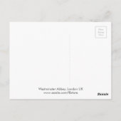 Westminster Abbey, London Postcard ポストカード (裏面)