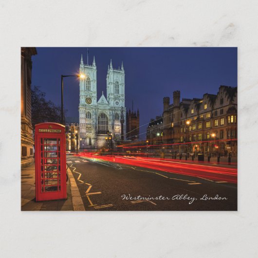 Westminster Abbey, London UKポストカード ポストカード (正面)
