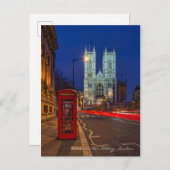 Westminster Abbey, London UKポストカード ポストカード (正面/裏面)
