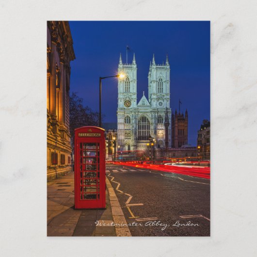 Westminster Abbey, London UKポストカード ポストカード (正面)