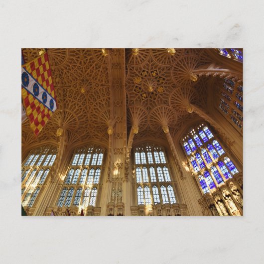 Westminster Abbey, Royal Air Force Chapel ポストカード (正面)