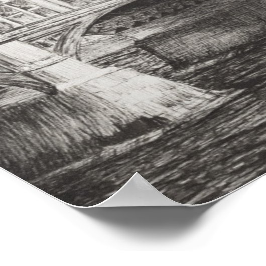 Westminster Bridge London UK.30/10/2006 ポスター (角)